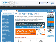 Tablet Screenshot of pneu-store.co.uk